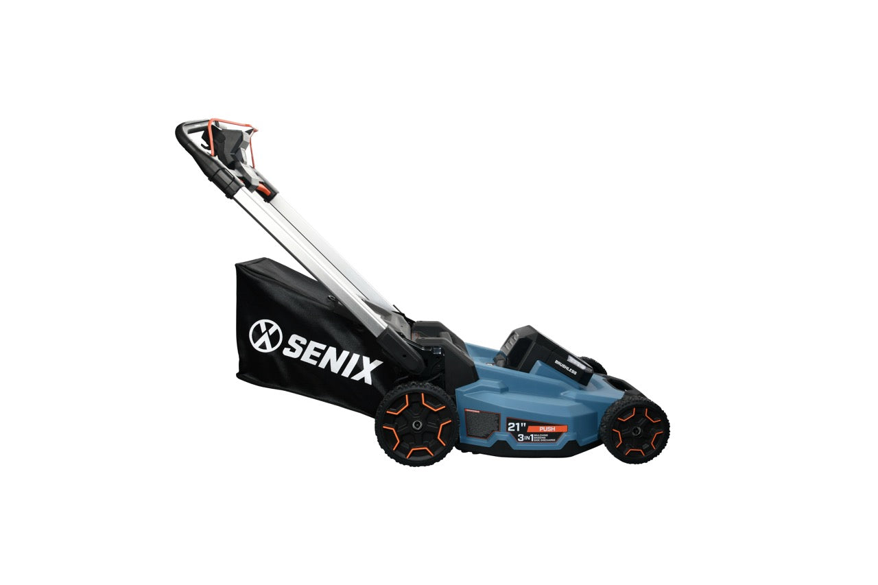 SENIX X6 60V Brushless 53cm (21") Push Lawn Mower Kit LPPX6-H-EU - 2