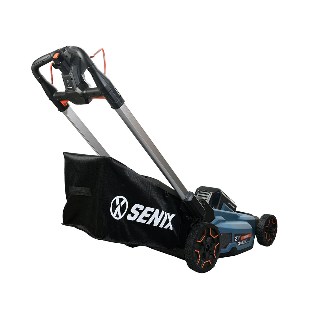 SENIX X6 60V Brushless 53cm (21") Push Lawn Mower Kit LPPX6-H-EU - 5
