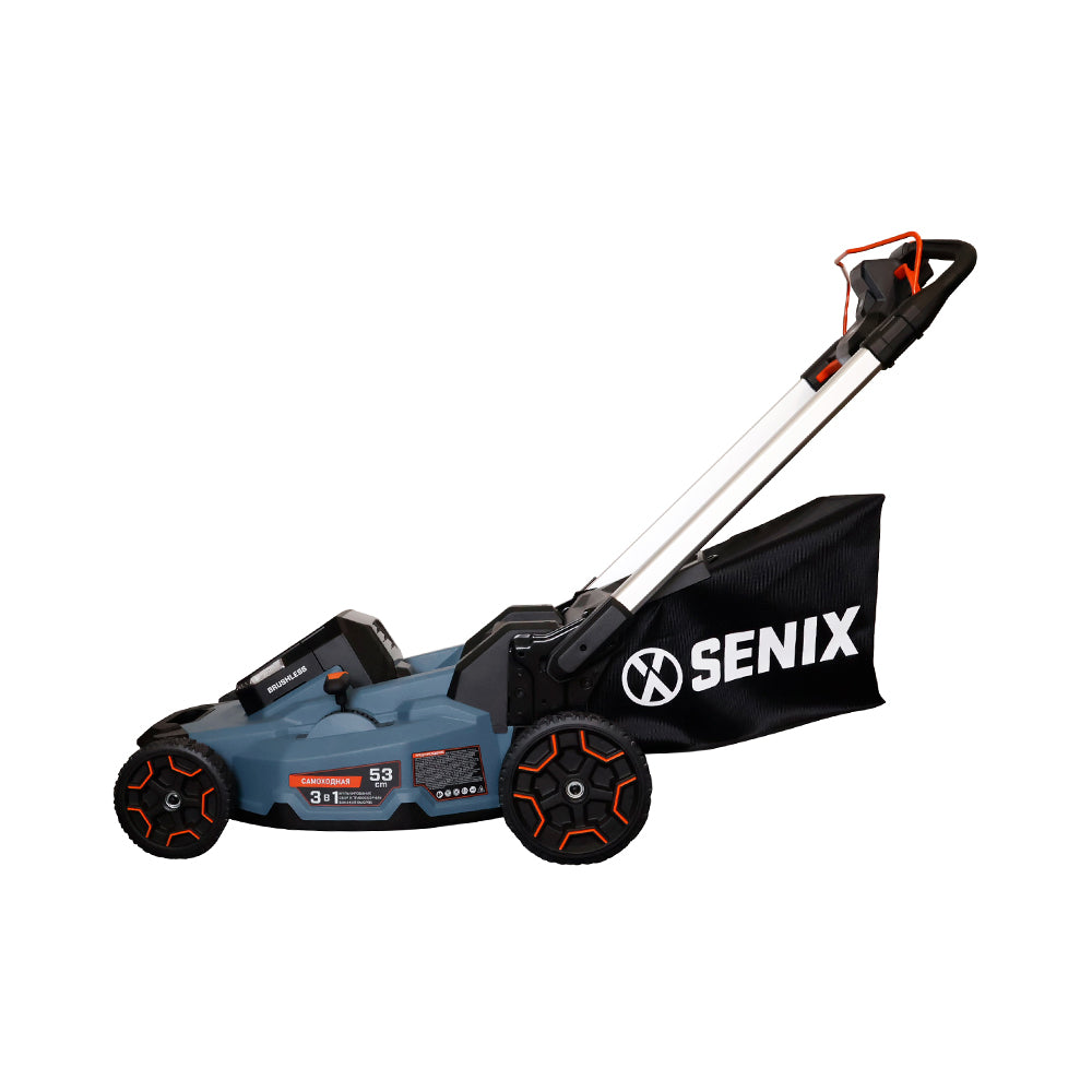 SENIX X6 60V Brushless 53cm (21") Self-Propelled Lawn Mower Kit LPSX6-H-EU - 1
