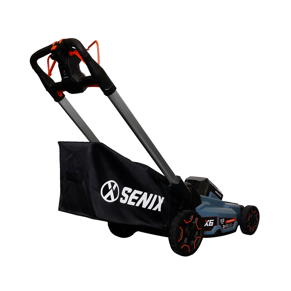 SENIX X6 60V Brushless 53cm (21") Self-Propelled Lawn Mower Kit LPSX6-H-EU - 8