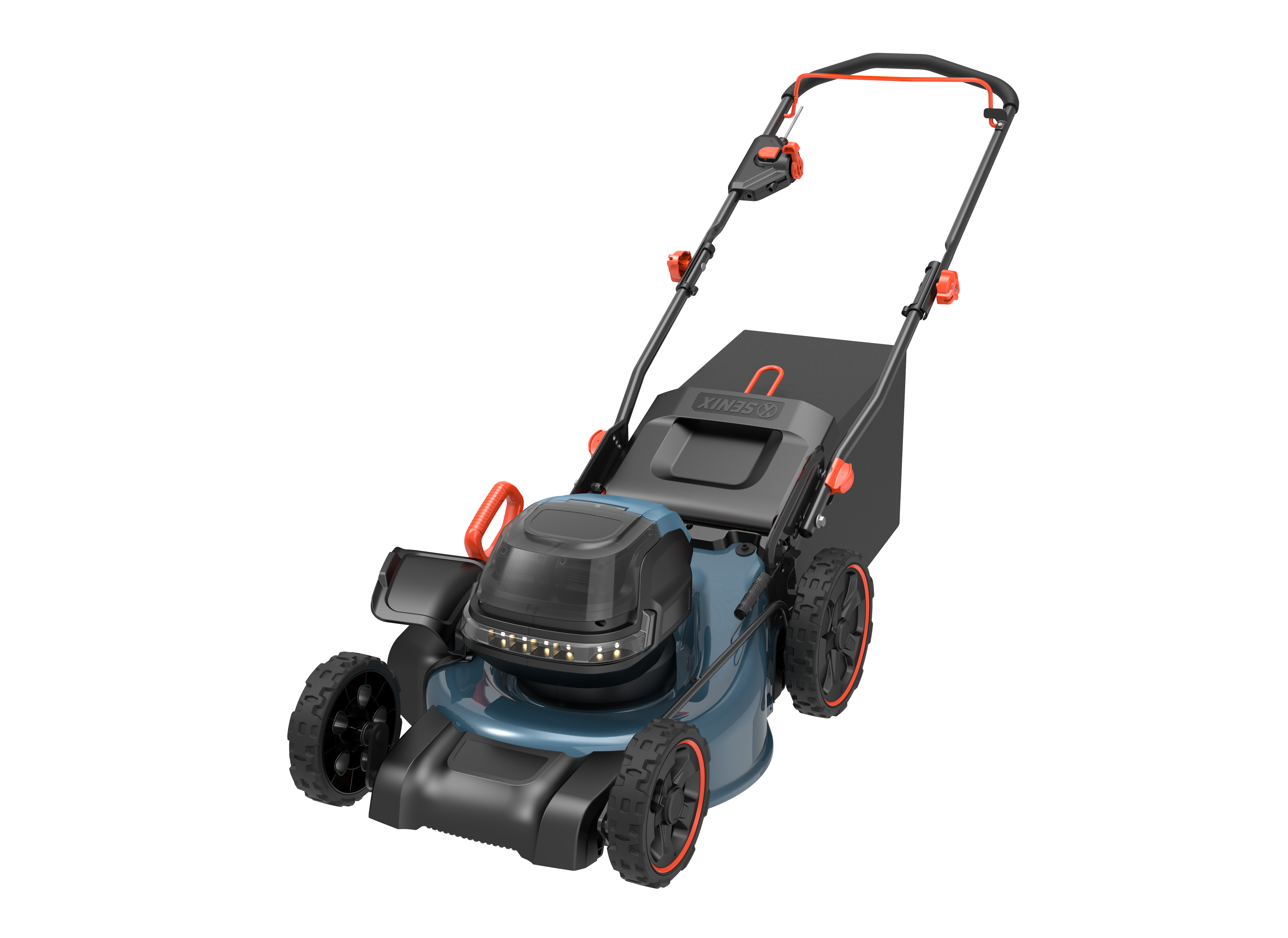 SENIX 2X2 36V Brushless 46cm (18") Push Lawn Mower Kit LSPX2-H-EU - 2