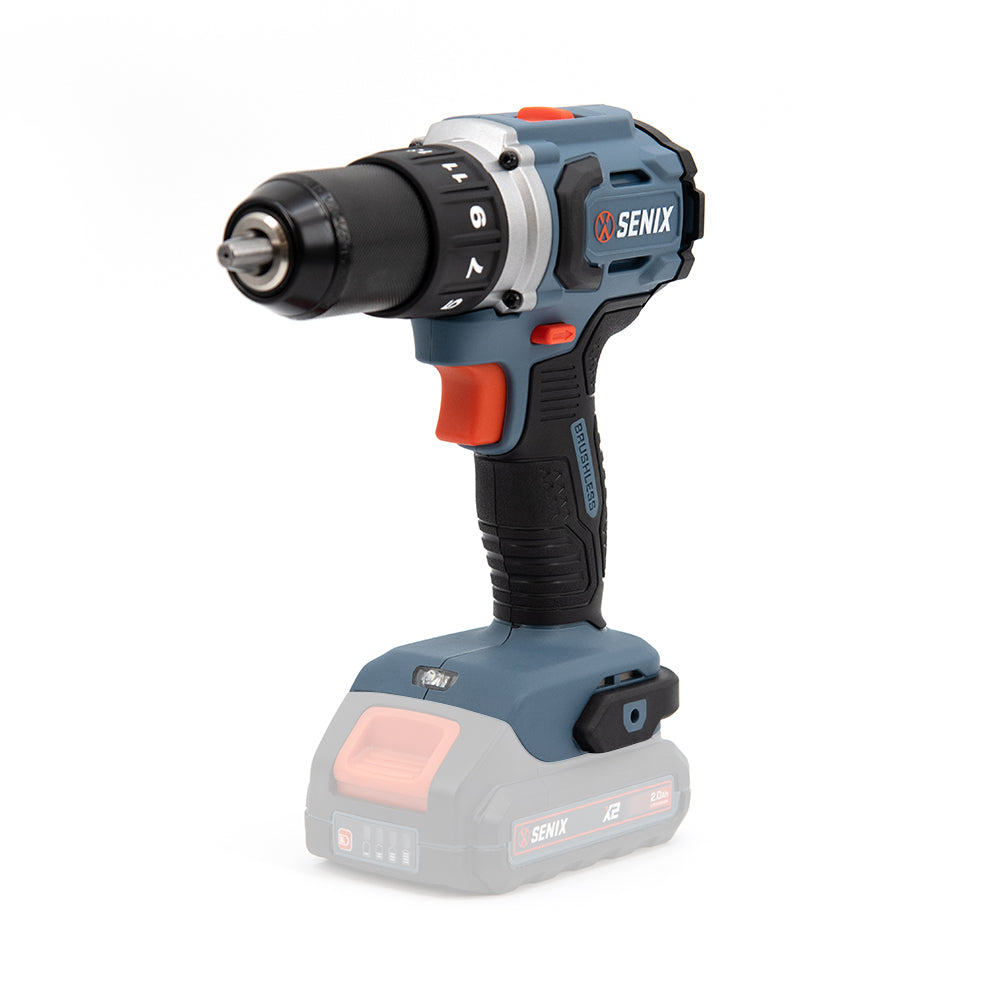 SENIX X2 18V Brushless 60Nm Drill/Driver Skin PDDX2-M2-EU-0 - 2