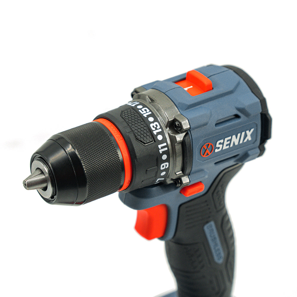 SENIX X2 18V Brushless 60Nm Compact Drill/Driver Skin PDDX2-M4-EU-0 - 6