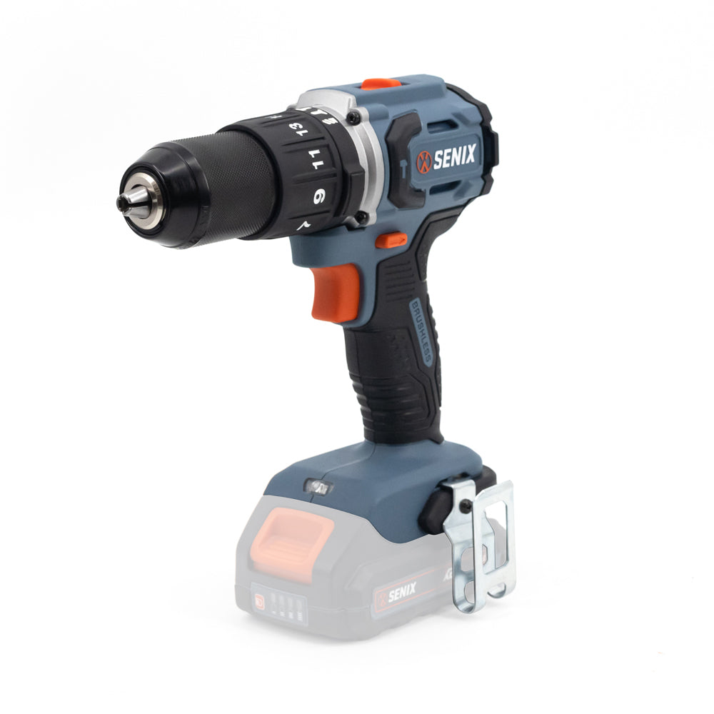SENIX X2 18V Brushless 60Nm Hammer Drill Skin PDHX2-M2-EU-0 - 1