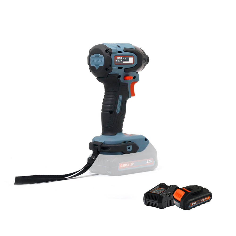 SENIX X2 18V Brushless 180Nm Impact Driver Kit PDIX2-M2-EU - 2