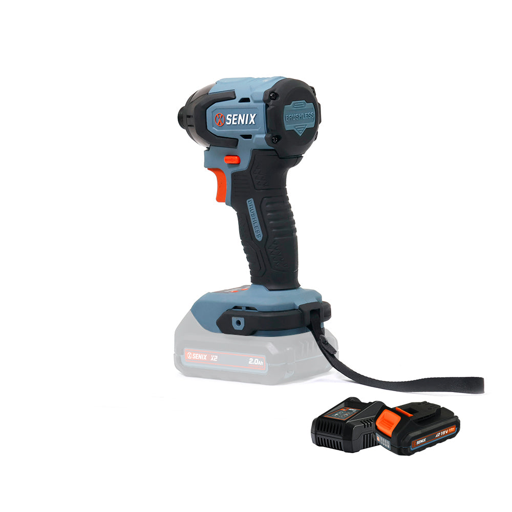 SENIX X2 18V Brushless 180Nm Impact Driver Kit PDIX2-M2-EU - 5