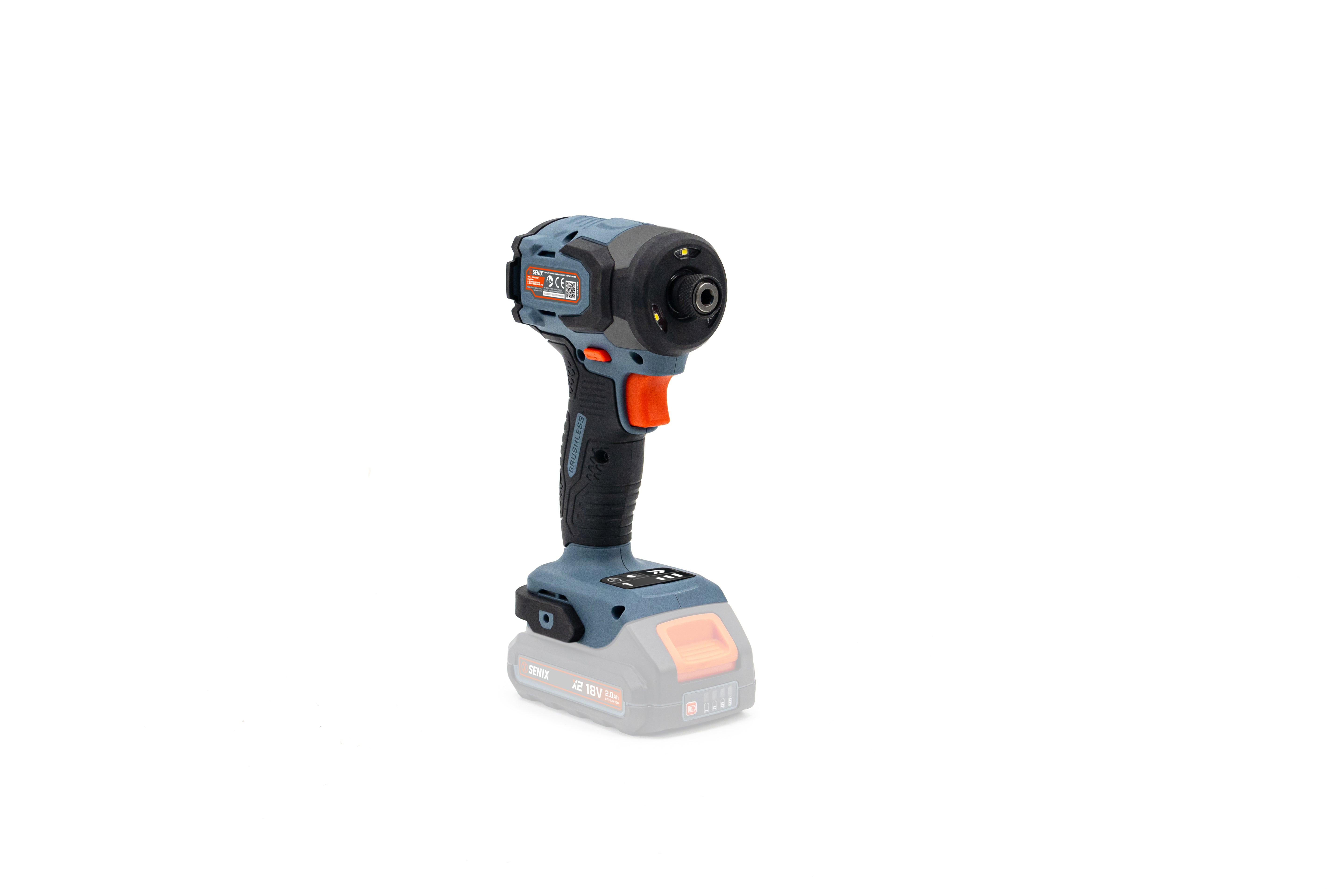 SENIX X2 18V Brushless 250Nm Impact Driver Skin PDIX2-M5-EU-0 - 5