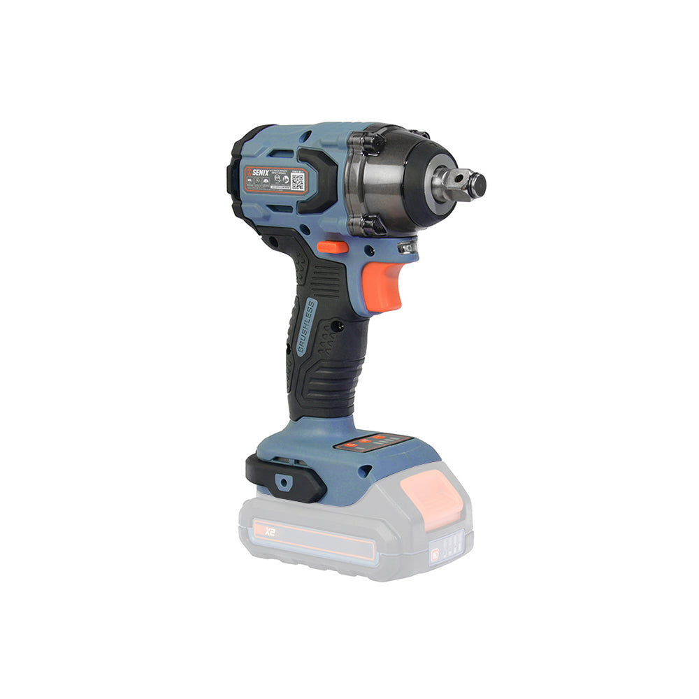 SENIX X2 18V Brushless 1/2" Compact Impact Wrench Skin PDWX2-M2-EU-0 - 3