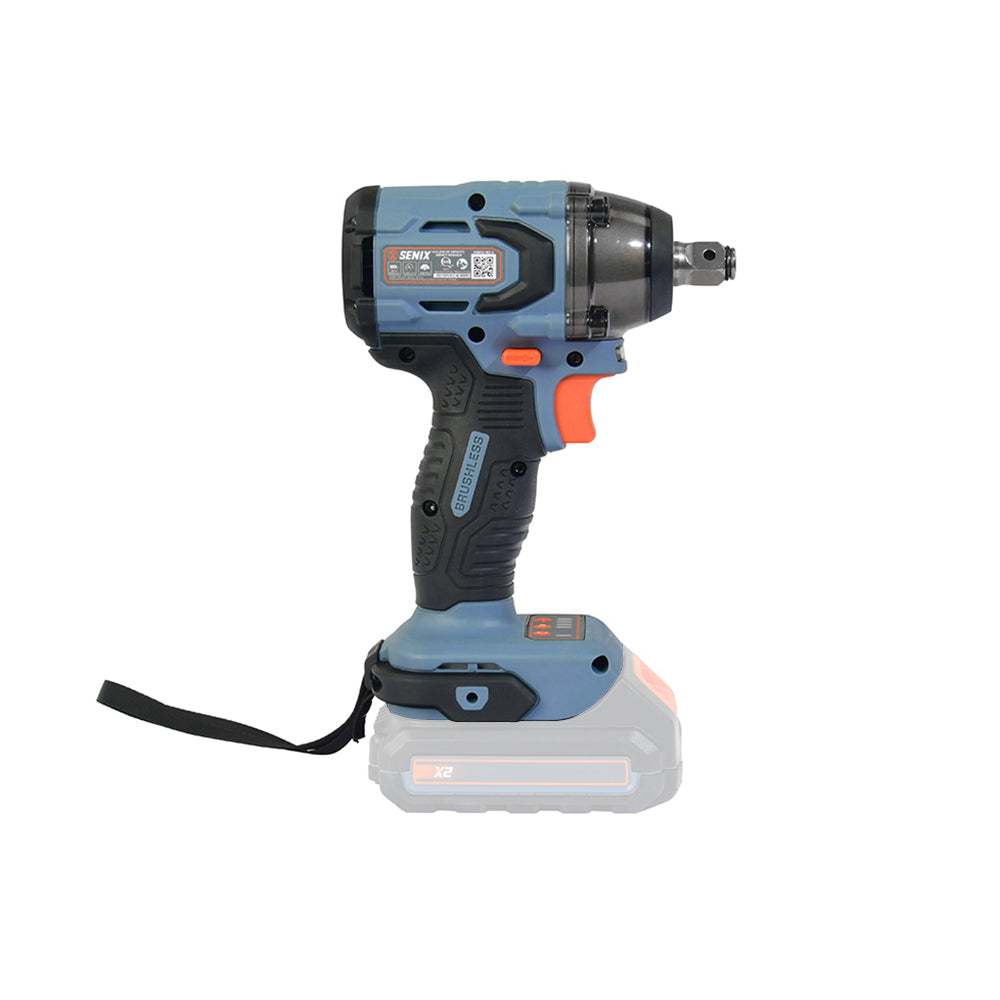 SENIX X2 18V Brushless 1/2" Compact Impact Wrench Skin PDWX2-M2-EU-0 - 4