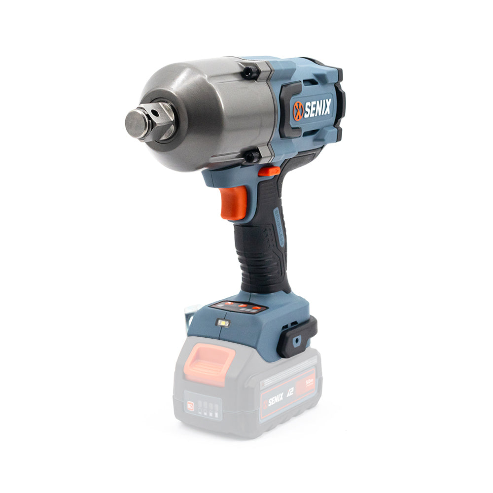 SENIX X2 18V Brushless 3/4" High-Torque Impact Wrench Skin PDWX2-M5-EU-0 - 2
