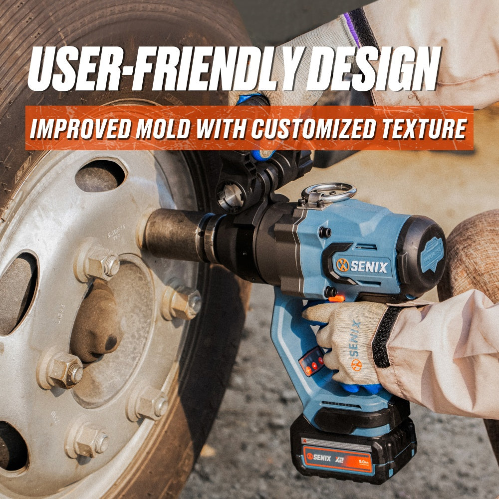 SENIX X2 18V Brushless 1" High-Torque Impact Wrench Skin PDWX2-M6-EU-0 - 2