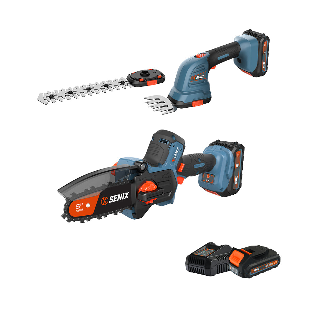 SENIX X2 18V 2 Piece OPE Combo Kit S2K2B1-06 - 2
