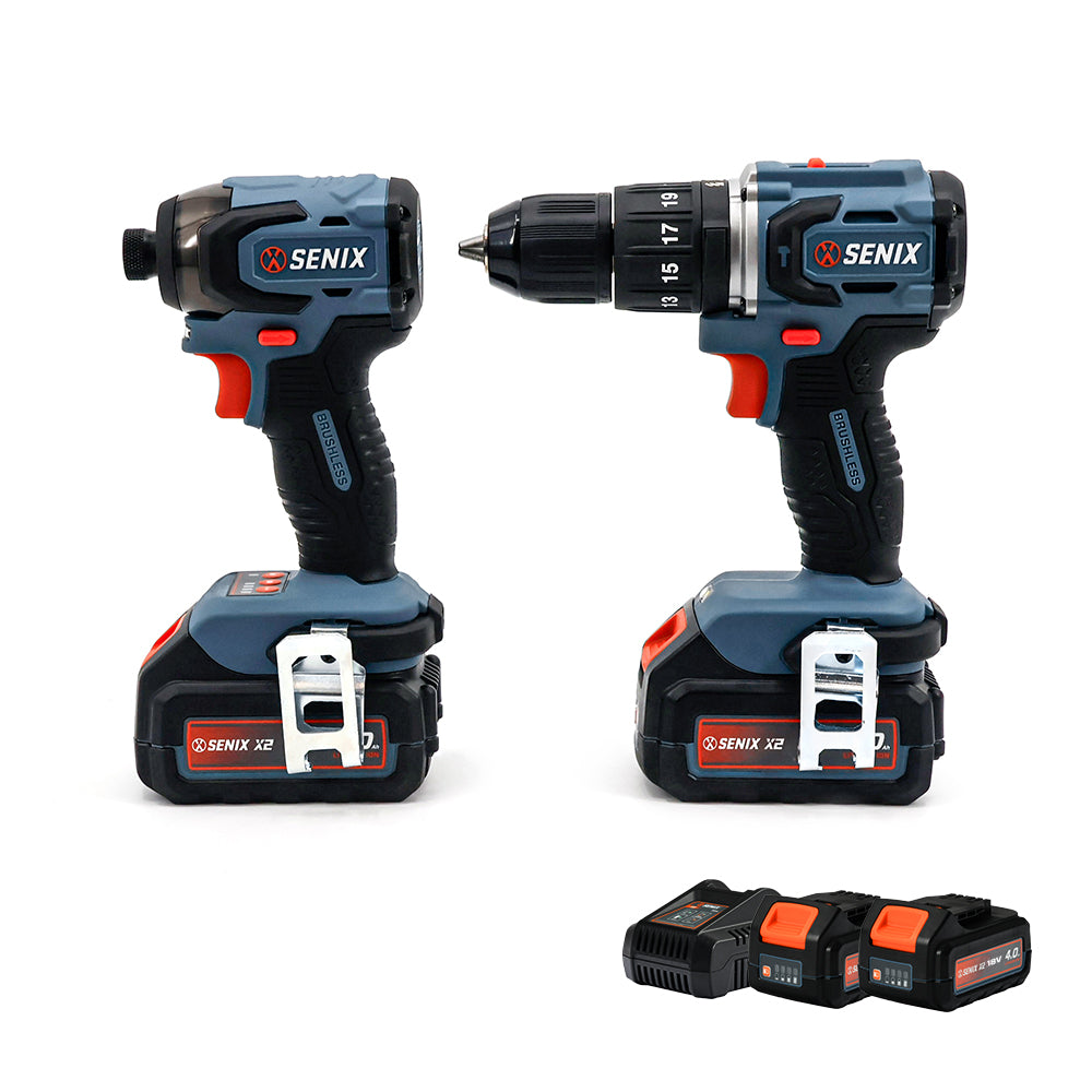 SENIX X2 18V 2 Piece Combo Kit S2K2B2-03 - 2