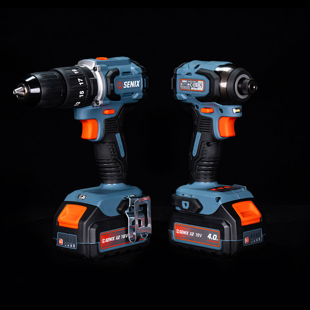 SENIX X2 18V 2 Piece Combo Kit S2K2B2-03 - 5