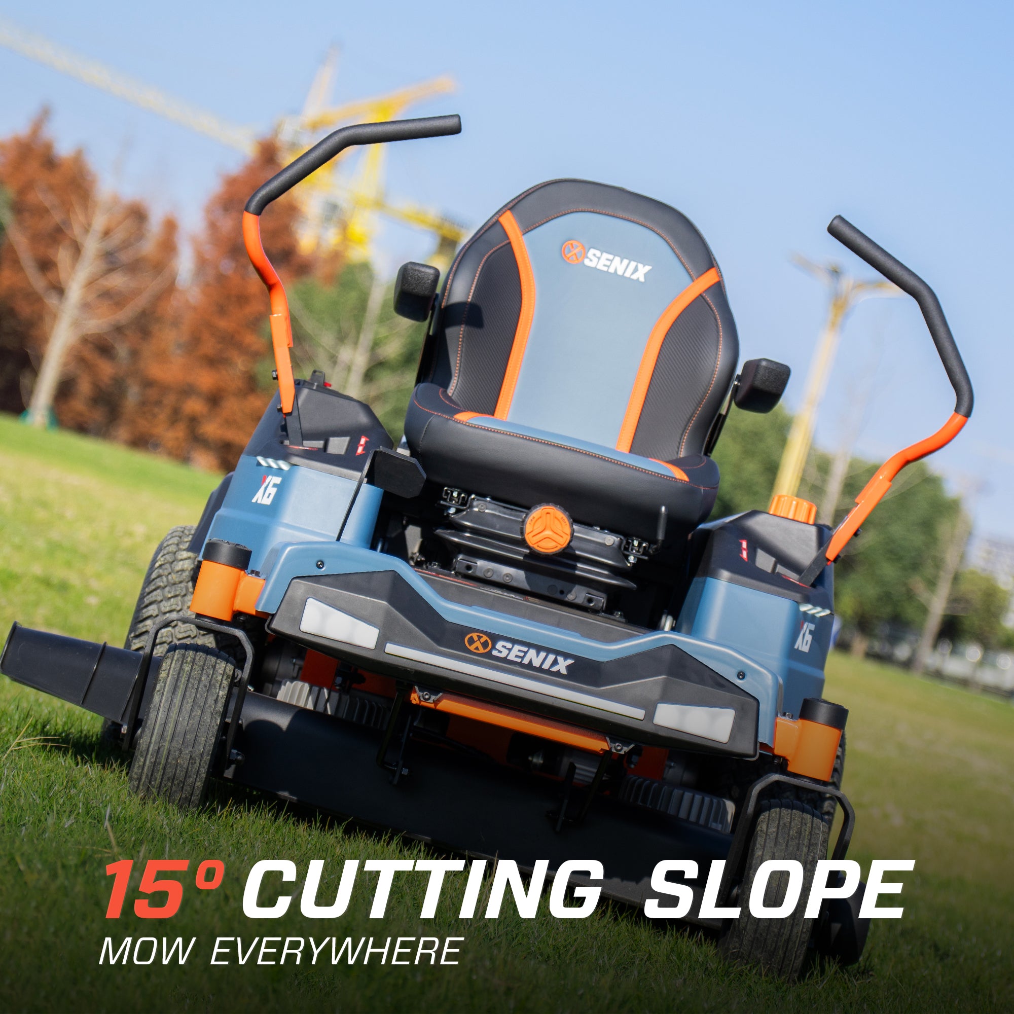 SENIX X6 60V 137cm (54") Zero Turn Ride-On Mower ZTRX6-M1-EU-1 - 6