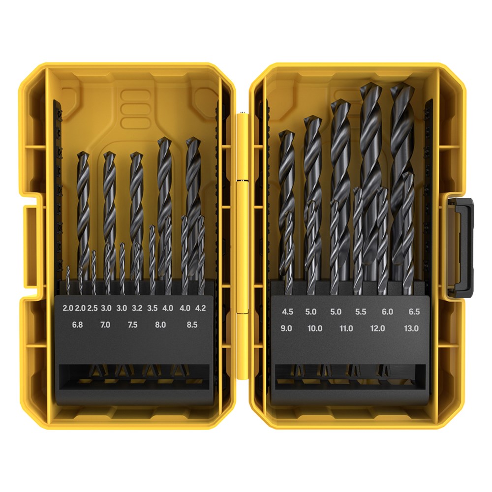 Alpha 26Pce Black Series Site Ready Metric Tuffbox Pro Drill Set SM26BTP