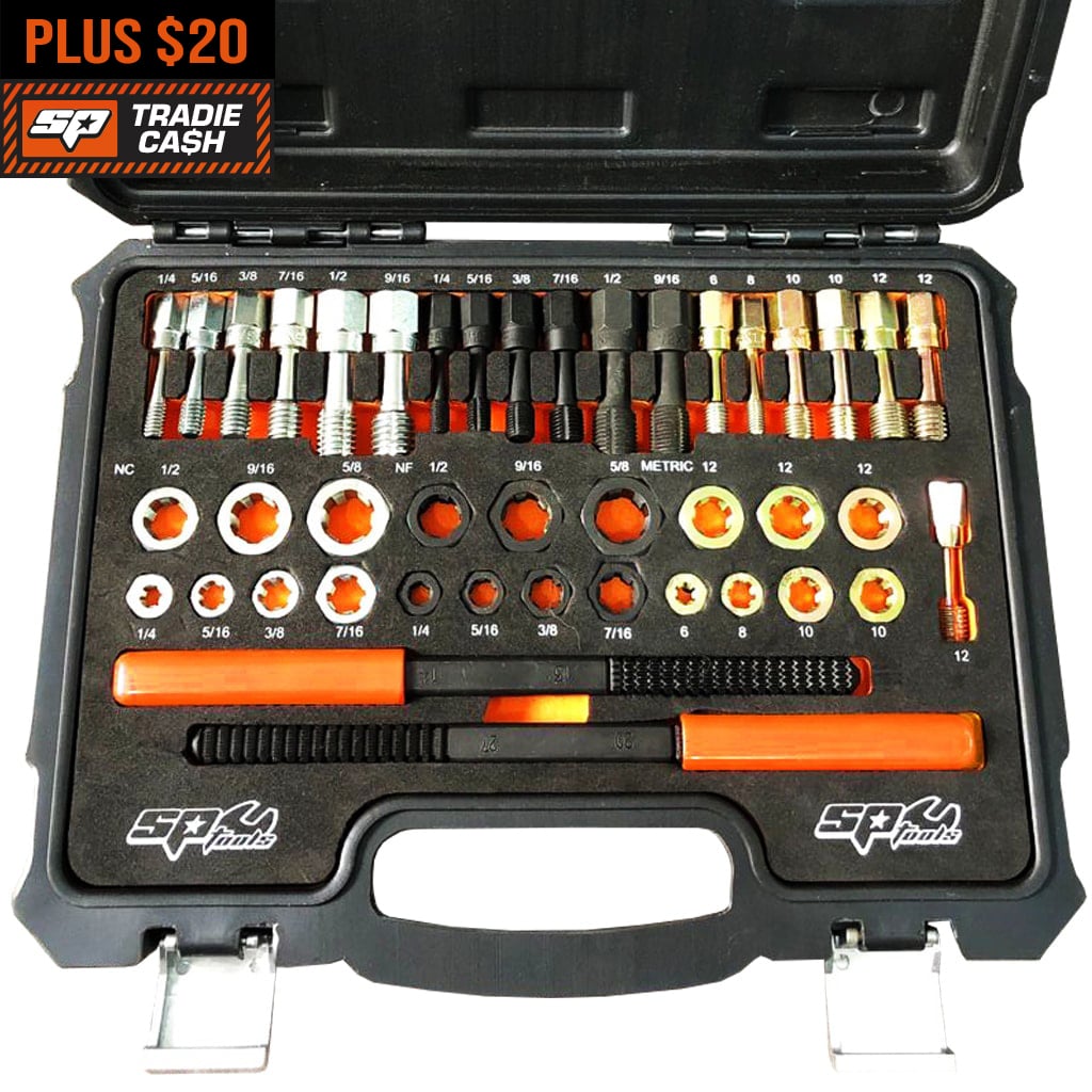 Rethreading Kit Automotive 42Pce - SP31310 by SP Tools