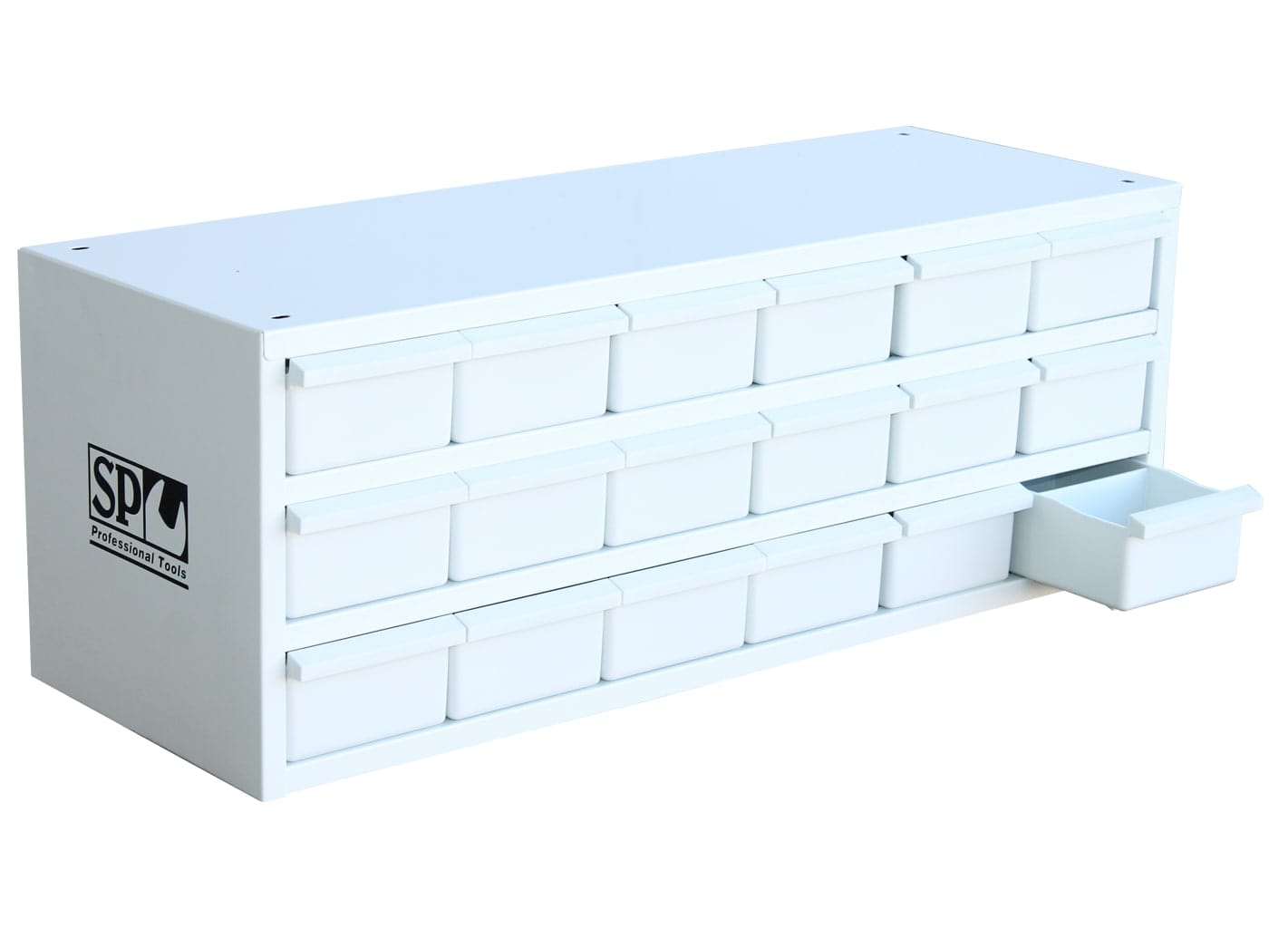 Steel Storage Unit, 18 Drawer - SP40568 by SP Tools