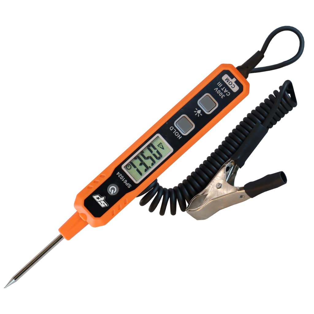 Circuit Tester Volts, OHMS & Continuity Auto Ranging 0.8 To 100 Volts DC - SP61024 by SP Tools