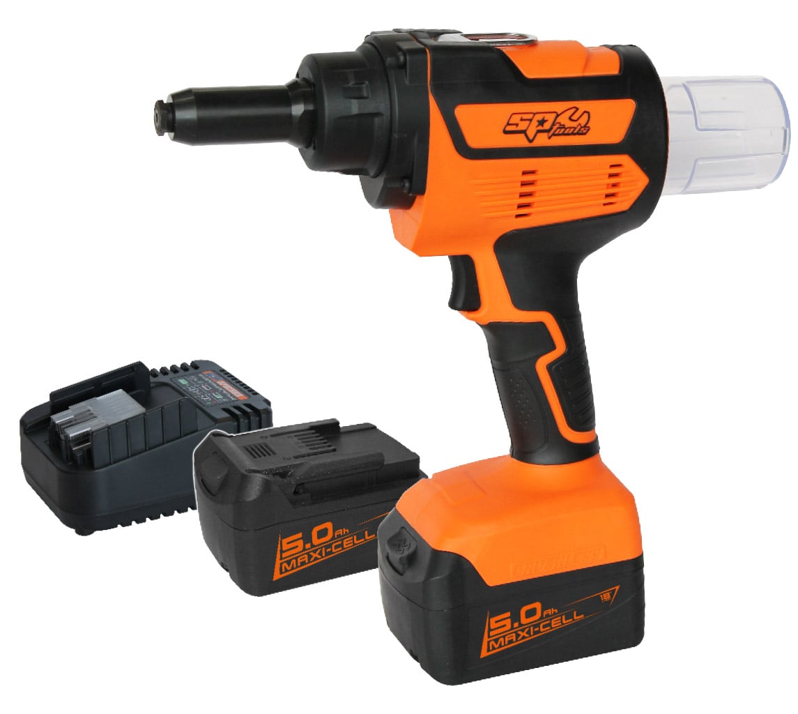 18V Brushless Industrial Riveter - SP81376 by SP Tools