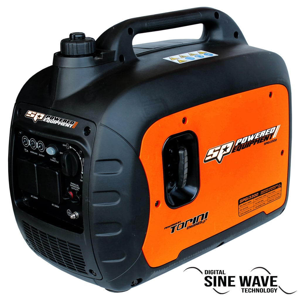 Inverter Generator 3300W Super Quiet - SPGi3300 by SP Tools