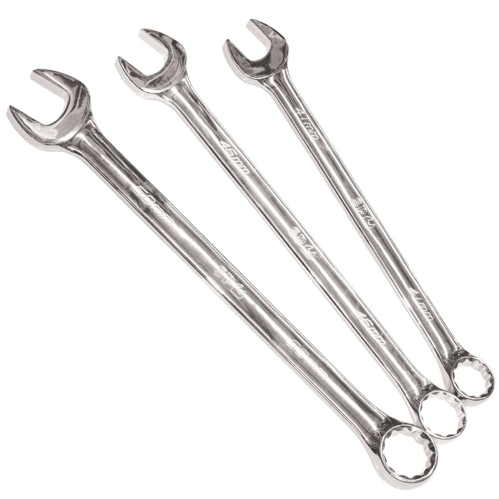 Combination Roe Spanner Set Jumbo Metric 3Pce - SP10020 by SP Tools