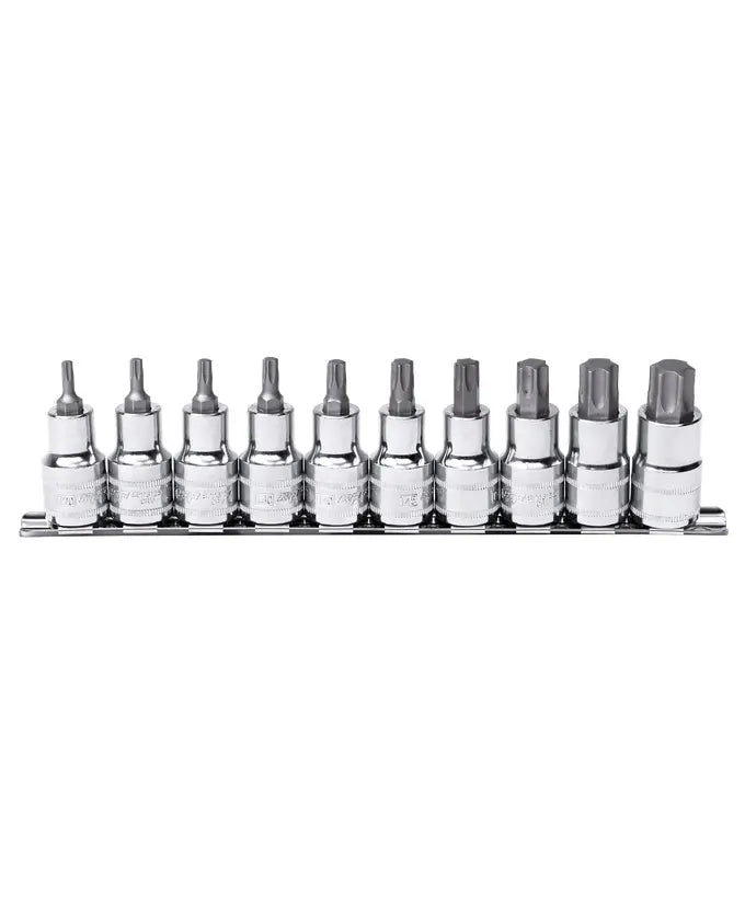 SP Tools 10Pce Torx 1/2"Dr Socket Rail Set SP20568