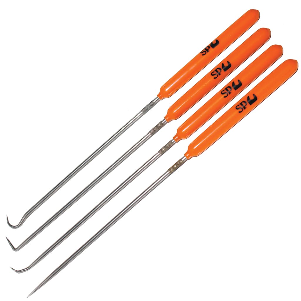 Hook and Pick Set Mini Long 4Pce - SP30843 by SP Tools