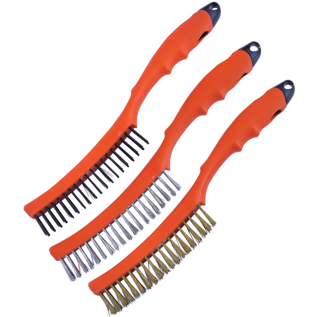 Wire Brush Set 355mm 3Pce - SP30893 by SP Tools