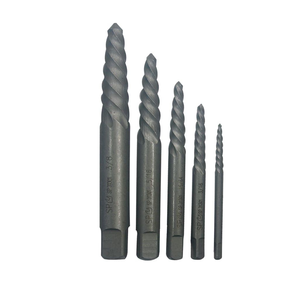 Screw Extractor Set Screw Type 5Pce - SP31301 by SP Tools