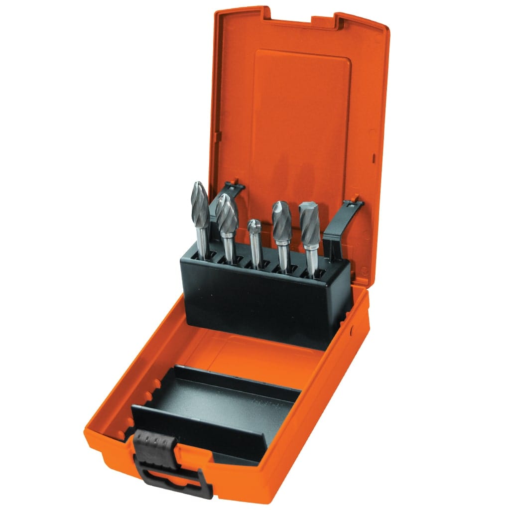 Tungsten Carbide Burr Set Aluminum 5Pce - SP31385 by SP Tools