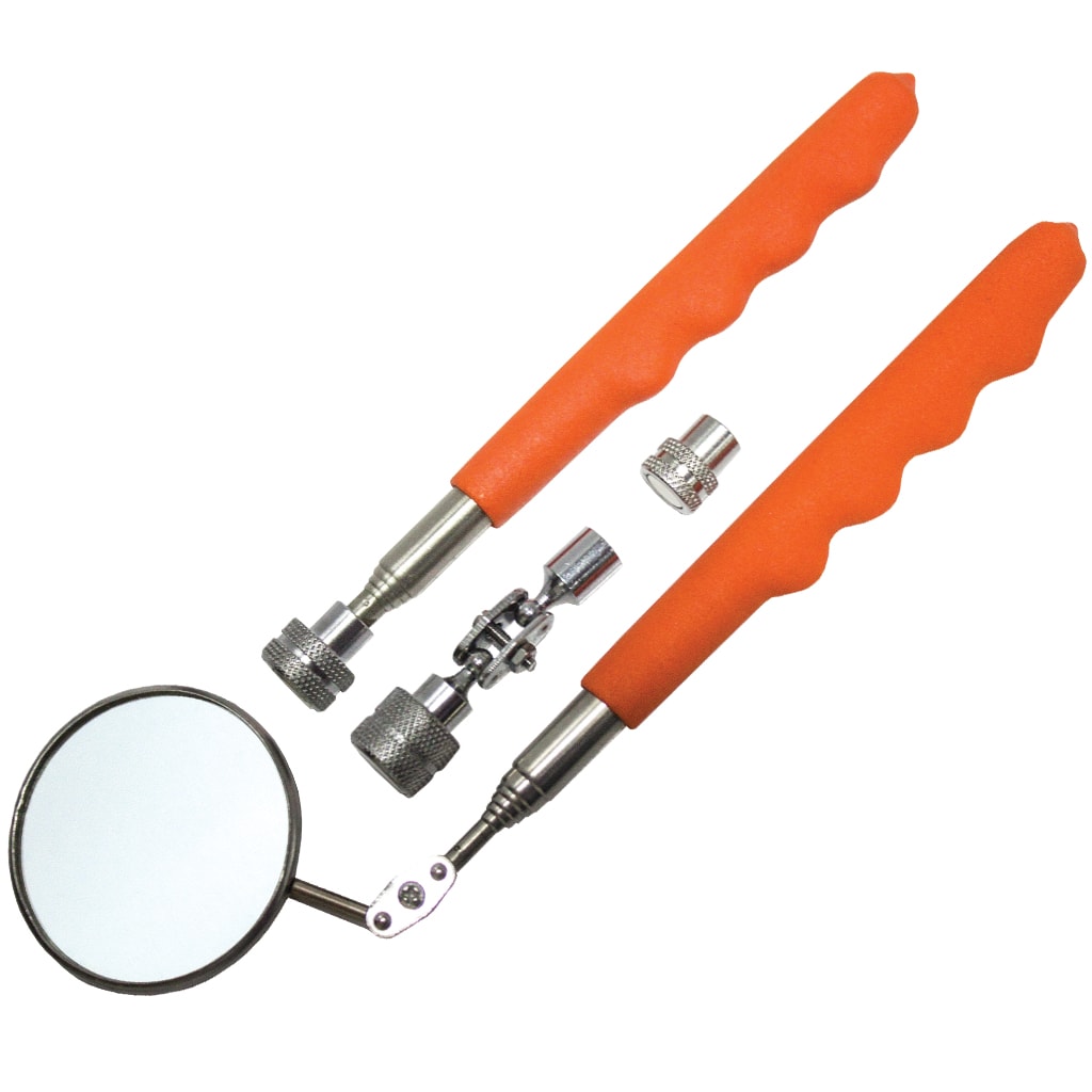 Inspection Mirror & Pick-Up Tool Set 4Pce - SP31490 by SP Tools
