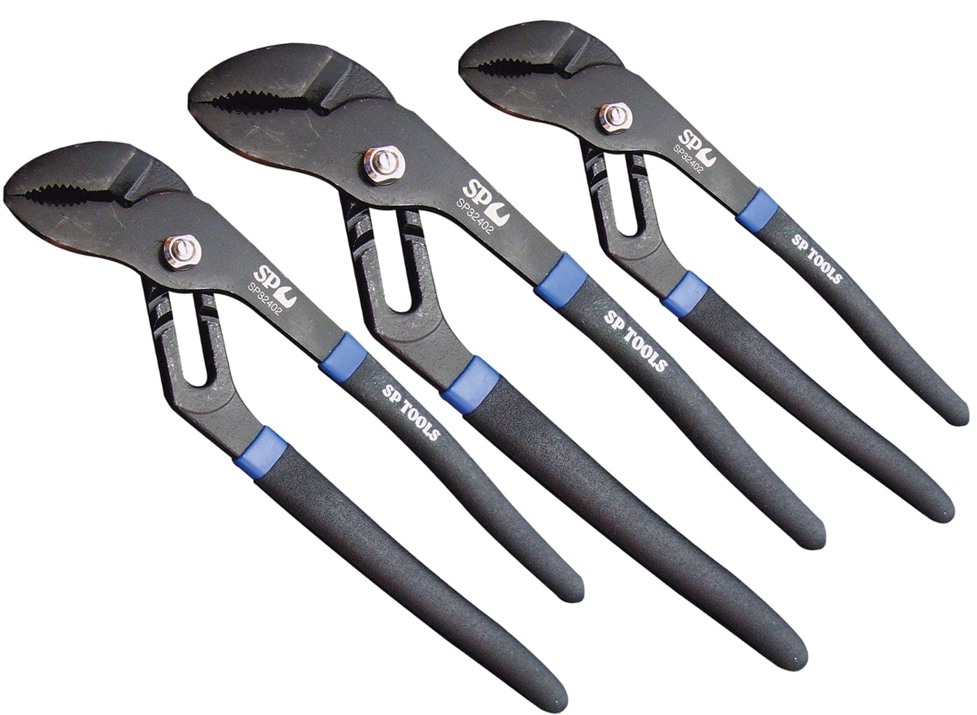 Small Multigrips Multigrips Plier Set, Adjustable, 3Pce - SP32910 by SP Tools