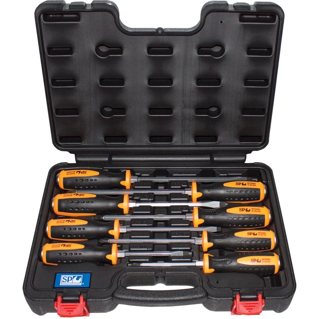 Go Thru Screwdriver Set 8Pce - SP34020 by SP Tools