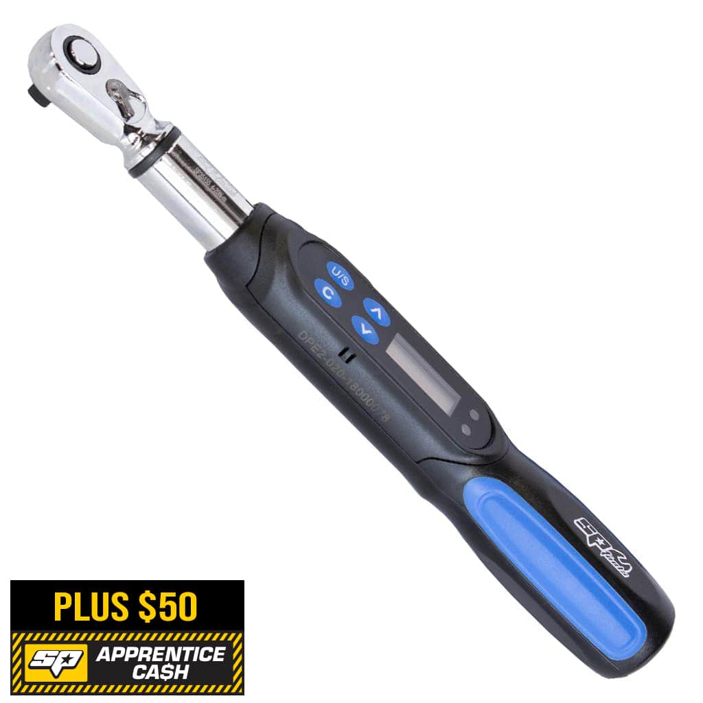Torque Wrench Digital Stubby Individual by SP Tools