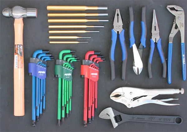SP Tools Custom Series 201Pce Metric Tool Kit SP50120