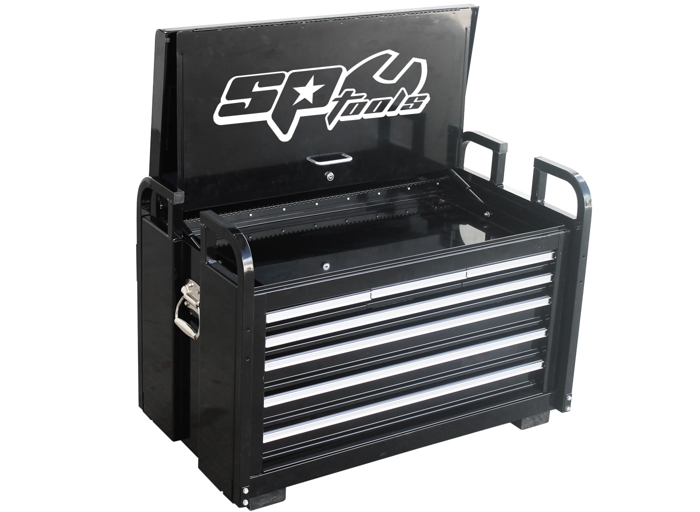 Field Service Tool Kit 250Pce Metric/Sae Black Plus Additional EVA Foamed Trays - SP50118X by SP Tools