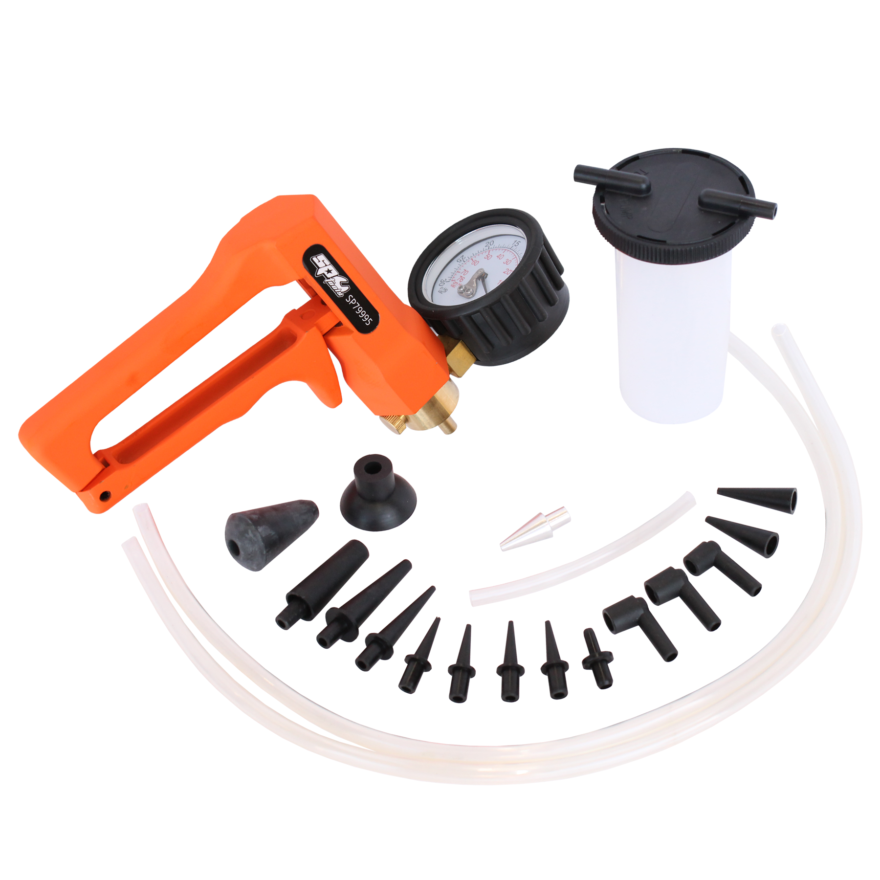 Vacuum Test and Brake Bleeding Kit - SP79995 by SP Tools