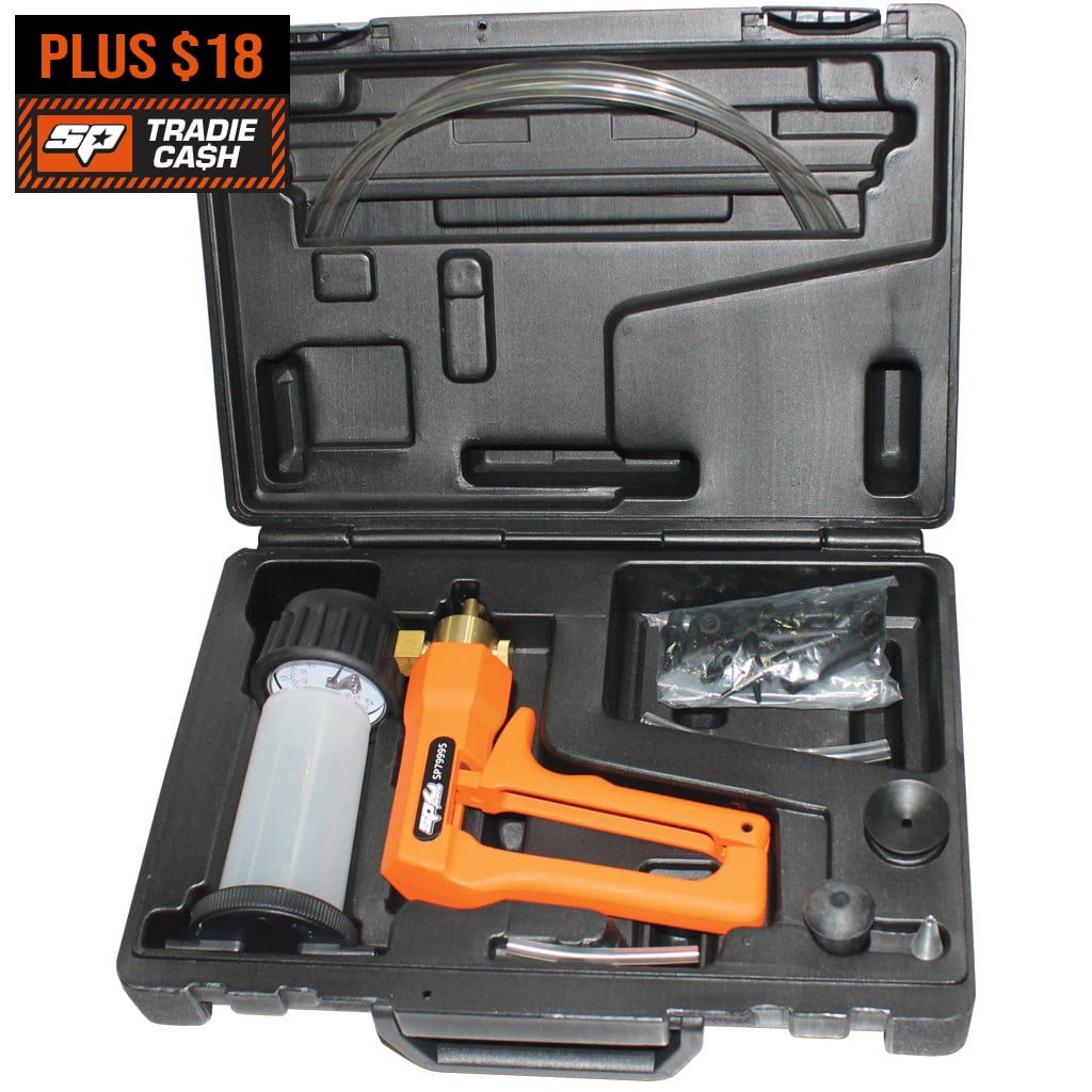 Vacuum Test and Brake Bleeding Kit - SP79995 by SP Toolss