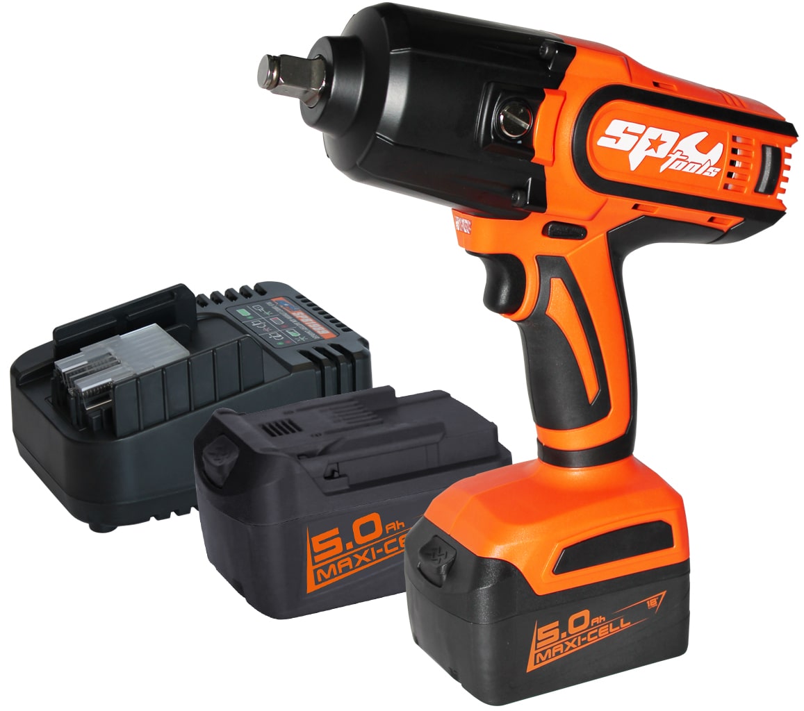 18V 1/2"Drive Impact Wrench 5.0AH - SP81130 by SP Tools