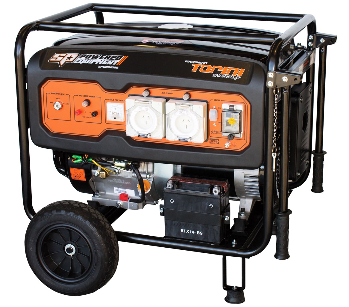 Construction Series Generator, 15HP - SPGC8100E by SP Tools