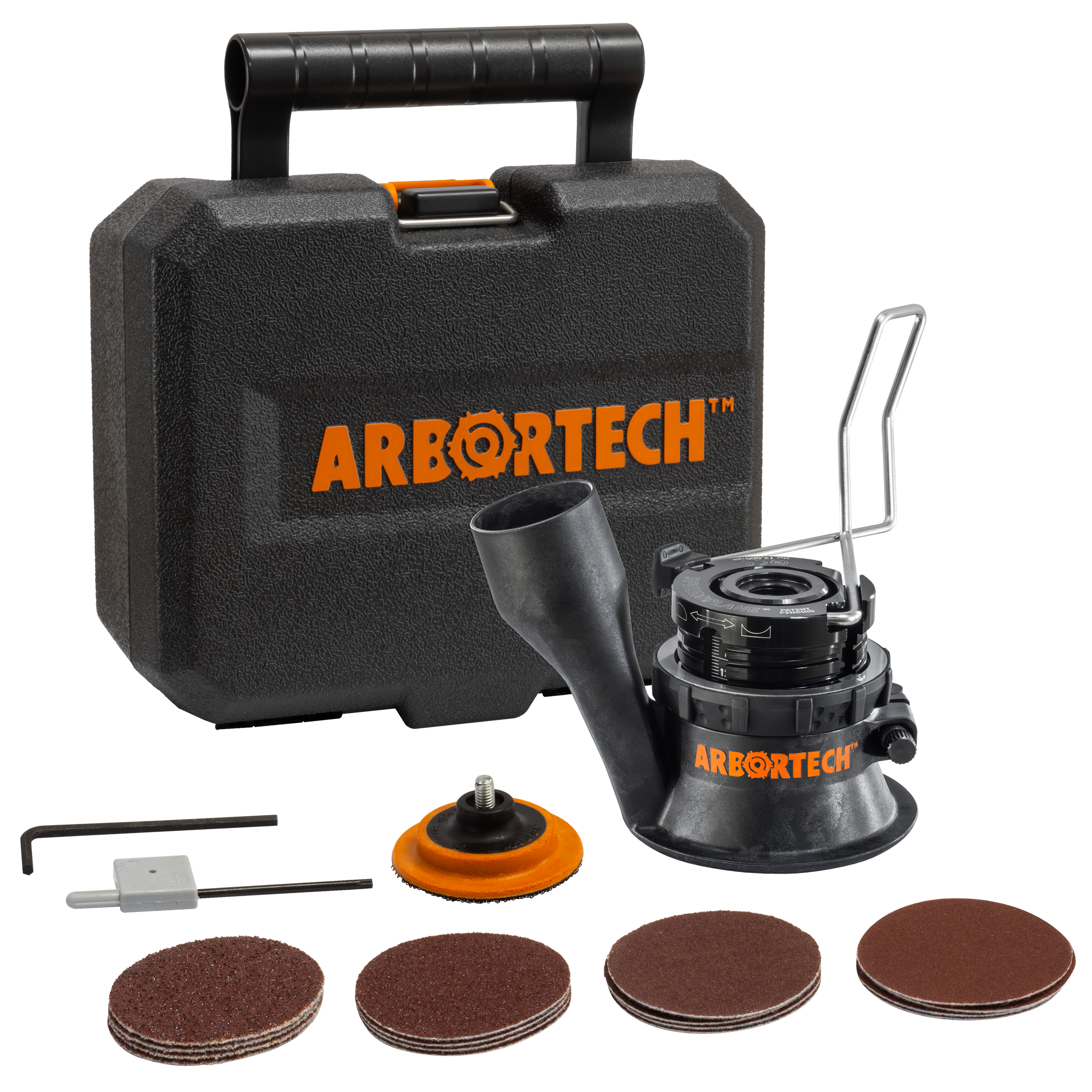 Arbortech SpheroPlane™ (AU + UK) Carving Attachment with Sanding Kit SPP.FG.1000.00