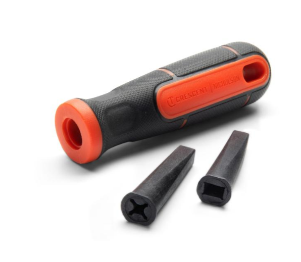 4-1/2" Ergonomic File Handle with Inserts 21474H by Nicholson