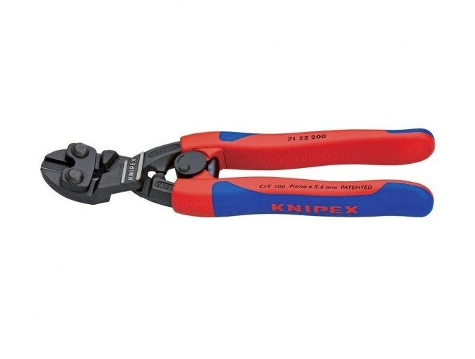 200mm Mini Angled Bolt Cutter 7122200SB by Knipex