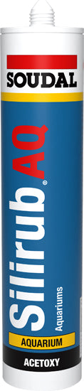 Soudal Silirub AQ Silicone Sealant (Aquariums & Terrariums)