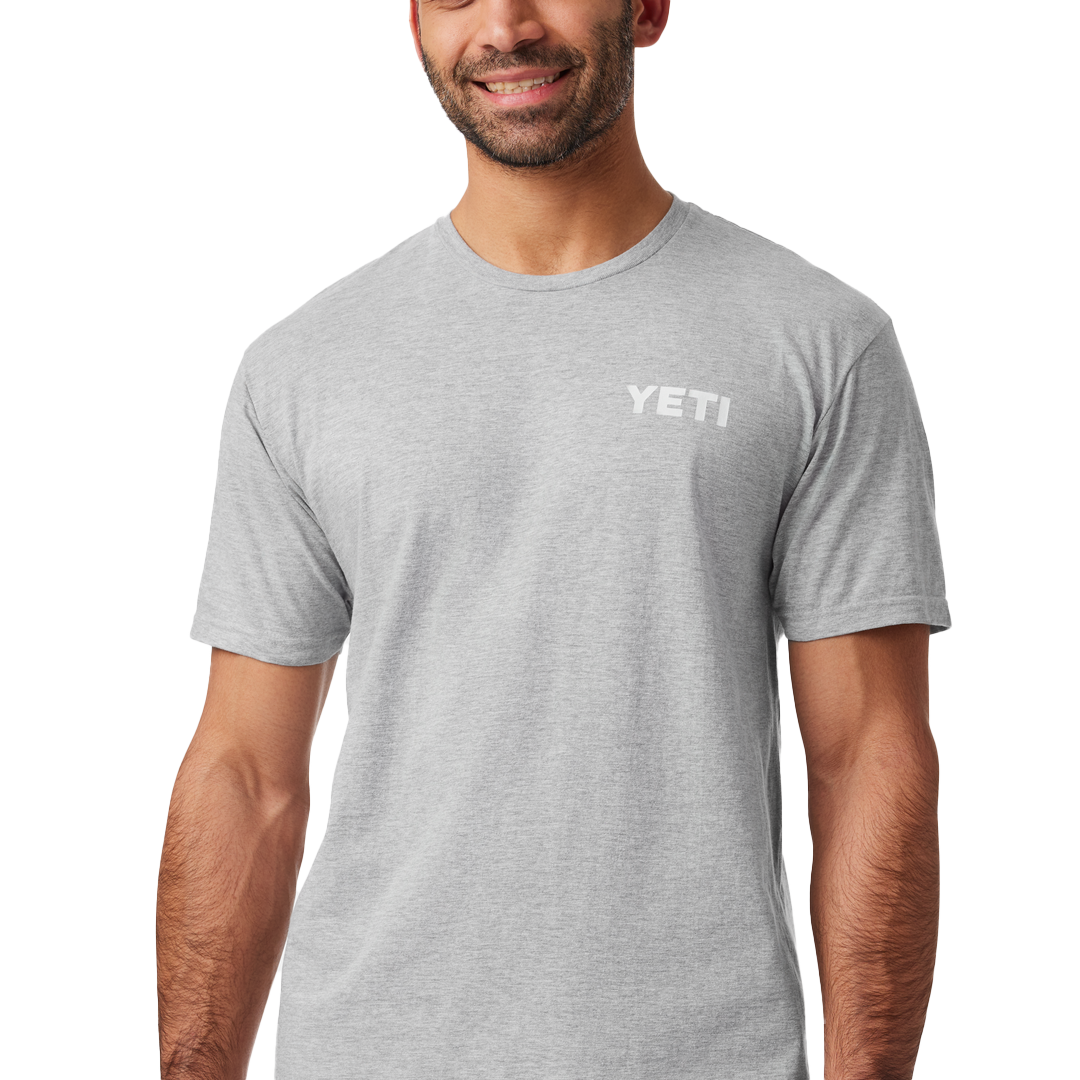 YETI Wildly Stronger Short Sleeve T-Shirt Heather Grey 21023006879
