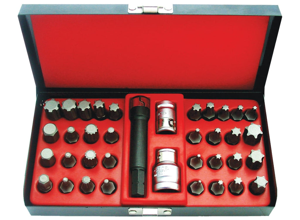 Spared Bit Set Professional Bit Set 37Pce - SP39610 by SP Tools