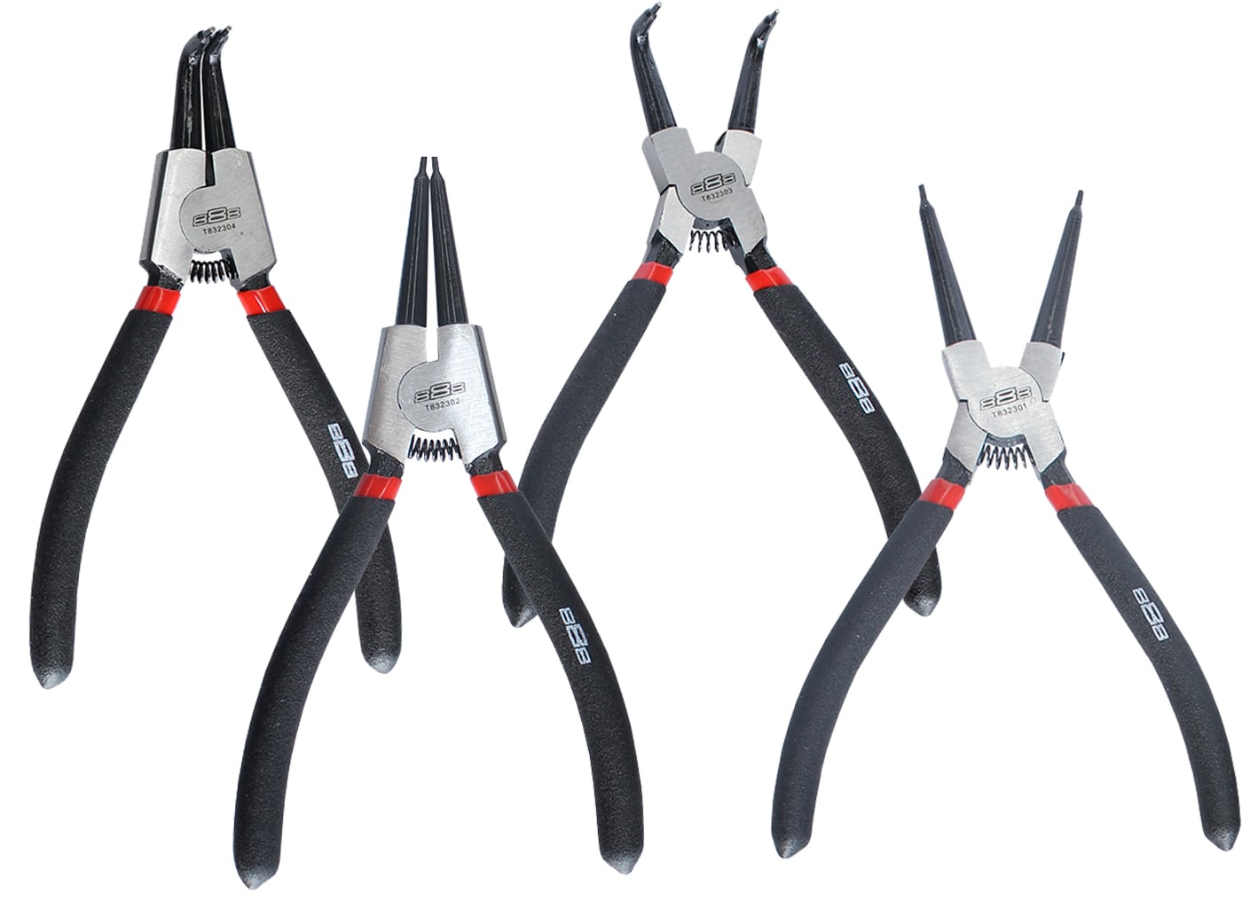 Circlip Pliers Set 888 Series 4Pce - T832932 by SP Tools