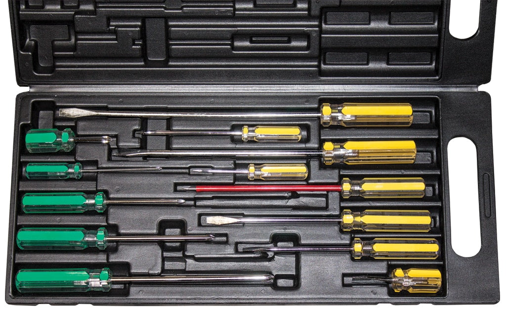 Screwdriver Set 13Pce Phillips/Slotted - T834000 by SP Tools