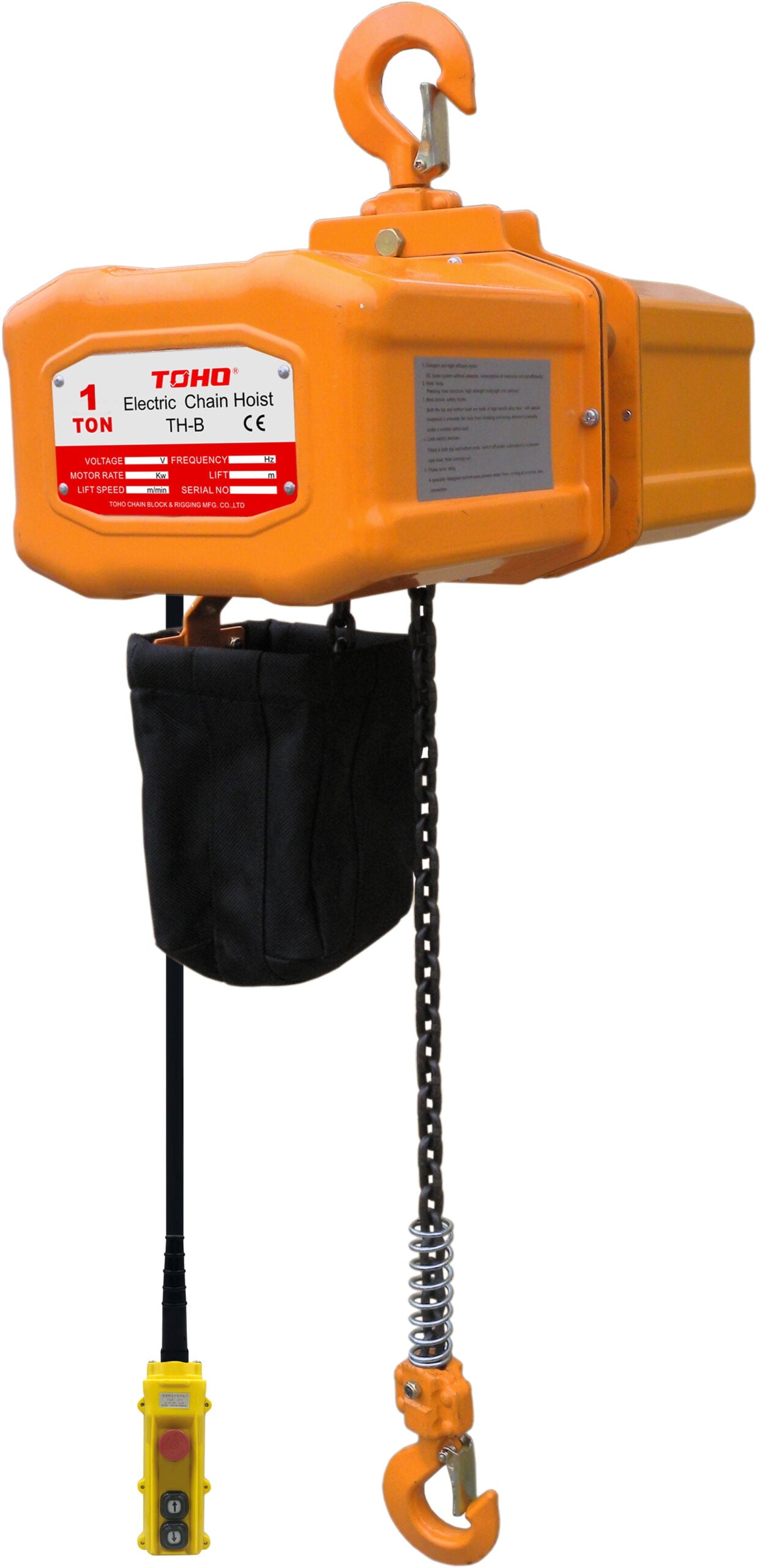 GARRICK TOHO Single Phase Electric Chain Hoist TECH0106